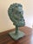 20th Century Grand Tour Neoclassical Bronze Verdigris Bust of Plato on Stand For Sale In South Bend - Image 6 of 10