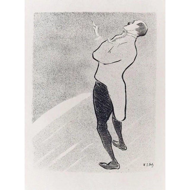 Kam-Hill - Original Lithograph on Japan Paper by H.-G. Ibels - 1893 1893 For Sale