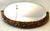 Art Deco Oval Mirror with Beveled Glass, 1920s For Sale - Image 3 of 5