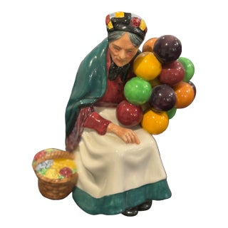 Retired "The Old Balloon Seller" Hn1315 Royal Doulton Figurine For Sale