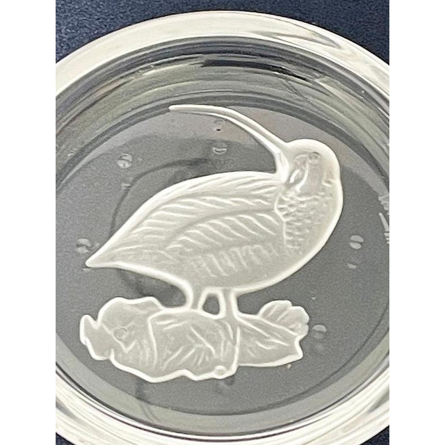 Crystal Cocktail Coasters from Val Saint Lambert, Set of 6 For Sale - Image 9 of 11