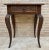 French Carved Walnut Side Table, 1940s For Sale - Image 12 of 12