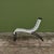Off-white Van Keppel-Green Sleigh Lounge Chair For Sale - Image 8 of 17