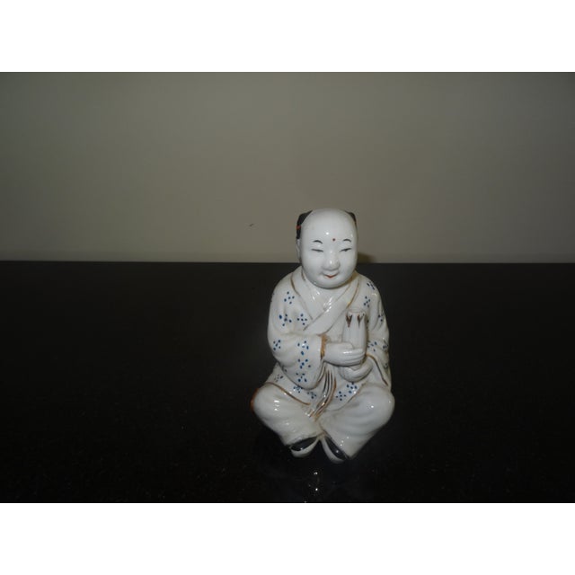 Antique figure of a scholar or immortal from china. Used for burning incense during ceremonies. (Joss Sticks) These...