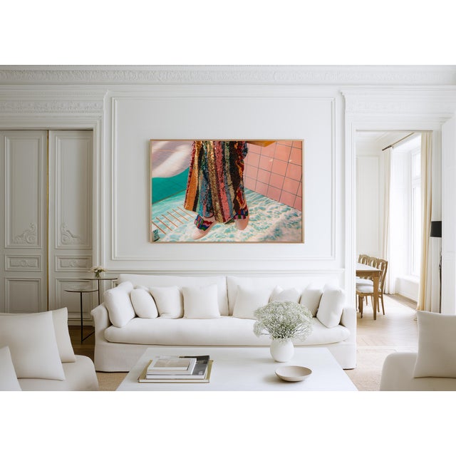 "Rainbow Sequins" Framed Contemporary Abstract Limited Edition Original Print for Pride Month For Sale - Image 4 of 4