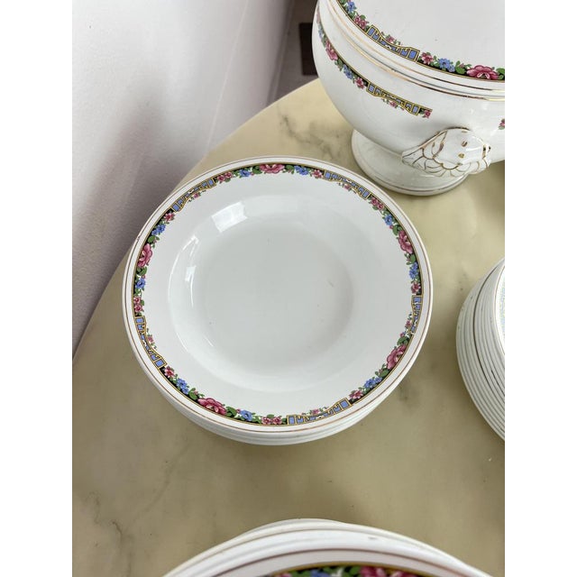 Italian Ceramic Dishes, 1890s, Set of 70 For Sale - Image 9 of 18