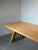 Structural Dining Table in Oak For Sale - Image 6 of 11