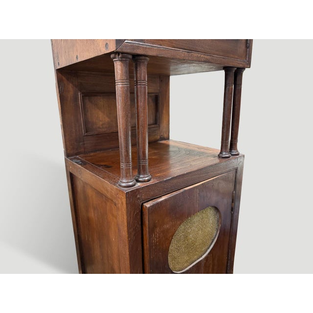 Wood 1950s Tall Cabinet For Sale - Image 7 of 18