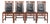 Art Deco Decoforma Series Dining Chairs in Black Cowhide Leather and Wood from Schuitema, Set of 4 For Sale
