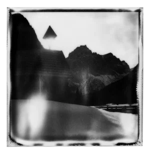Tyrol - Black and White Polaroid Landscape Photography 2024