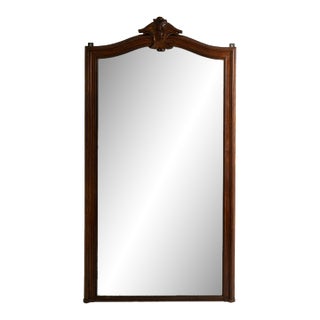 19th Century France Brown Wood Full-length & Floor Mirrors For Sale