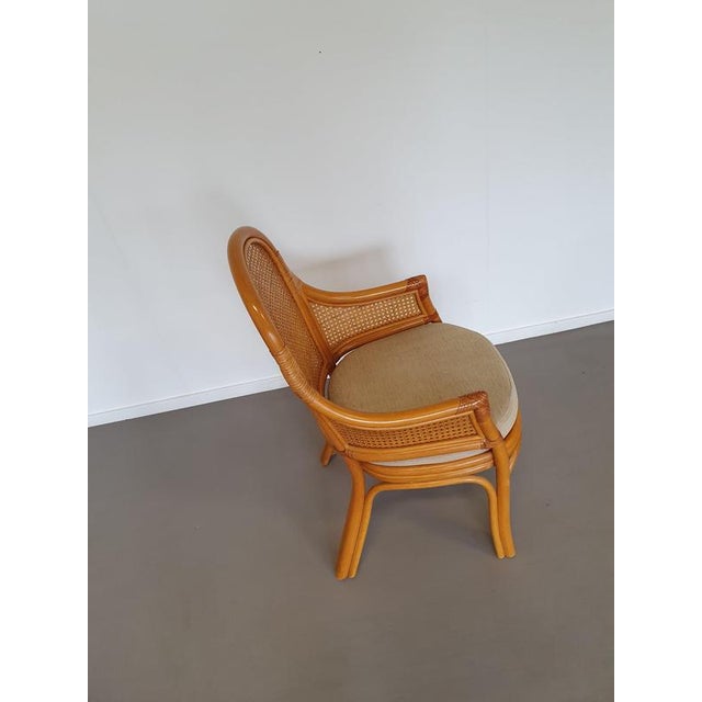 Vintage Webbing Dining Chairs, 1980s, Set of 4 For Sale - Image 10 of 13