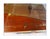 Late 19th Century Hand Painted Converted Desk Red Gansu Sideboard Cabinet Grain Bin For Sale - Image 11 of 12