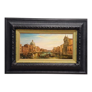 Manner of : Giovani Antonio Canal “ Canaletto “ 1697 – 1768 Oils on Copper For Sale