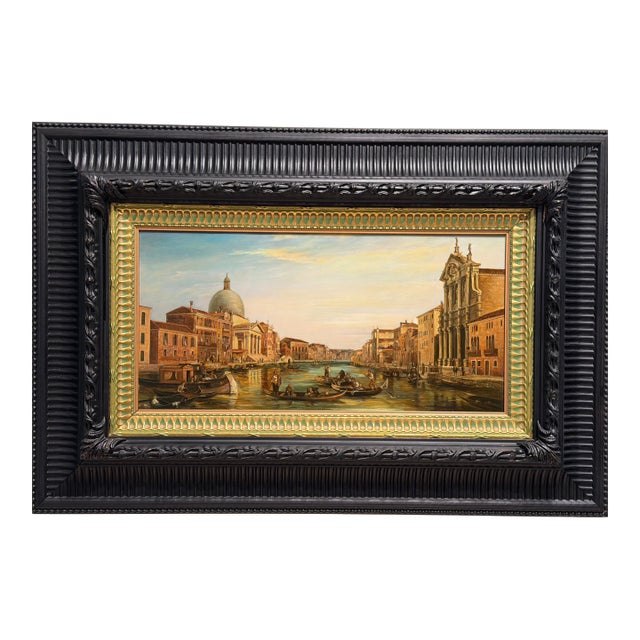 Manner of : Giovani Antonio Canal “ Canaletto “ 1697 – 1768 Oils on Copper For Sale