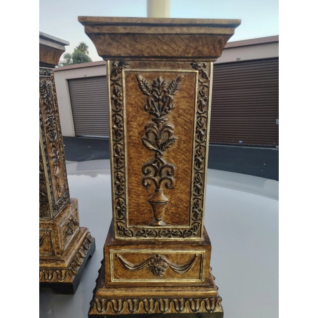 Traditional A Pair of Traditional Table Lamps by Uttermost For Sale - Image 3 of 7