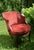 Louis XV style swivel chair, vintage but beautifully styled with molded rims scrolled arms and cabriolet legs. The fairly...