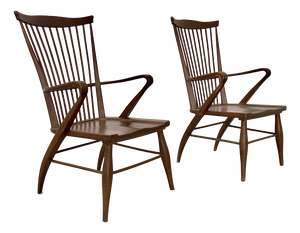 Vintage Chairs by Maurizio Tempestini, 1950s, Set of 2
