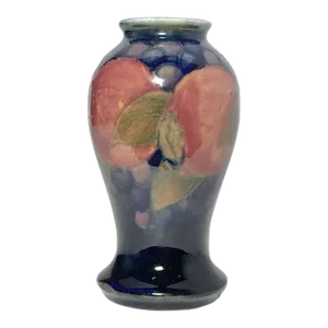 1920s Moorcroft “Pomegranate” Mini Ceramic Bud Vase