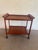 Vintage 1970s Danish Modern Teak Bar Cart For Sale - Image 10 of 10