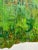 Vibrant Green Abstract Painting For Sale - Image 9 of 12