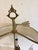 English Antique Miller & Sons Brass Buillotte Lamp With Chocolate Brown Metal Shade For Sale - Image 3 of 8