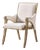 Rustic Western Upholstered Armchair For Sale