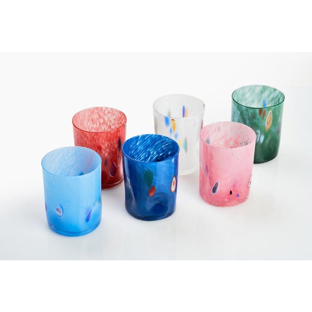 Murano Glasses by M. Iskra for Ribes, Set of 6 For Sale - Image 12 of 13