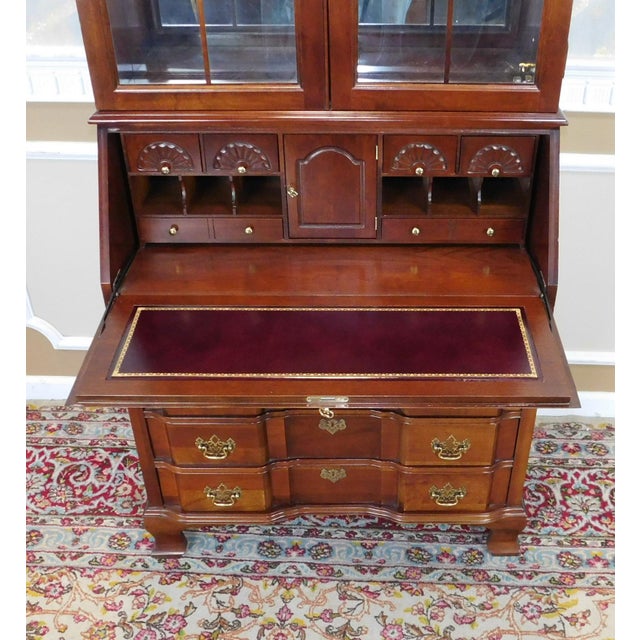 Jasper Company Cherry Governor Winthrop Secretary Desk Chairish