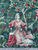 Vintage French Aubusson Screen Printed Tapestry with Medieval Design, 1960s For Sale - Image 4 of 18