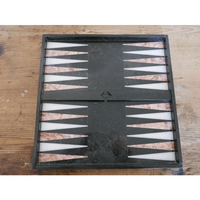 Marble Backgammon Board or Valet Tray For Sale In Charleston - Image 6 of 6