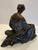 Ferdinand Barbedienne Fonduer - 19th C Solid Bronze Statue of Sleeping Penelope - Fine Art Classical Greek Figural Sculpture Foundry Serial Stamped For Sale - Image 4 of 7
