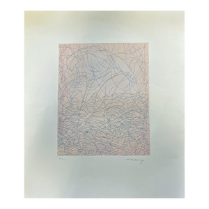 Mark Tobey "Morning Grass" Hand Signed Original Artwork Etching