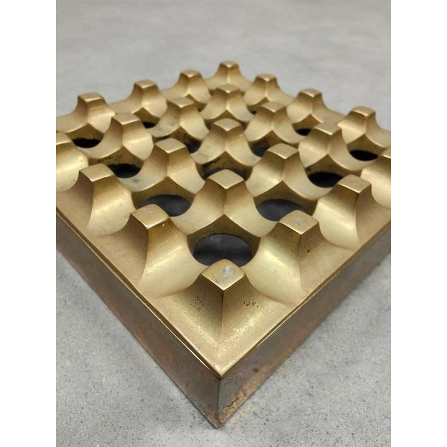 Mid-Century Modern Mid-Century Swedish Brass Ultima Ashtray attributed to Holger Bäckström & Bo Ljungberg, 1960s For Sale - Image 3 of 6