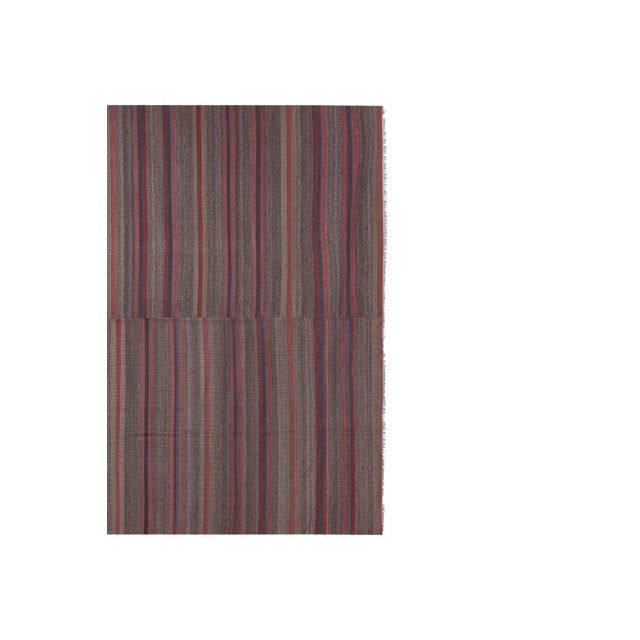 1960s Decorative Oversized Turkish Kilim Rug 9' X 10'9'' For Sale - Image 5 of 10