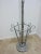 Metal Vintage French Regency Scrolled Cast Iron Metal Umbrella Stand Clothes Tree Rack For Sale - Image 7 of 9