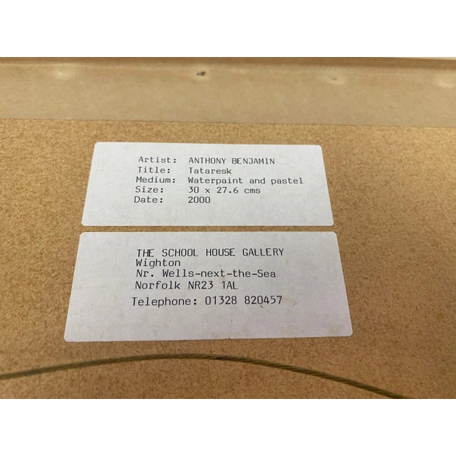 Anthony Benjamin, Tataresk, 2000s, Watercolour and Pastel, Framed For Sale - Image 8 of 9