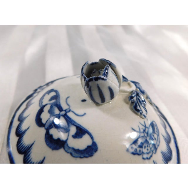 Ceramic 1940s Royal Worcester Blue Sprays Coffee Pot For Sale - Image 7 of 8