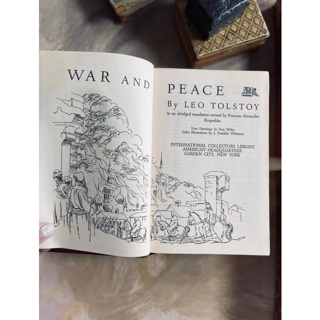 1960s Set of 4 Volumes From the International Collectors Library Classic Literature Vintage Book For Sale - Image 4 of 10