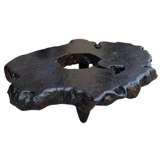 Andrianna Shamaris Century Old Teak Wood Coffee Table For Sale In New York - Image 6 of 18