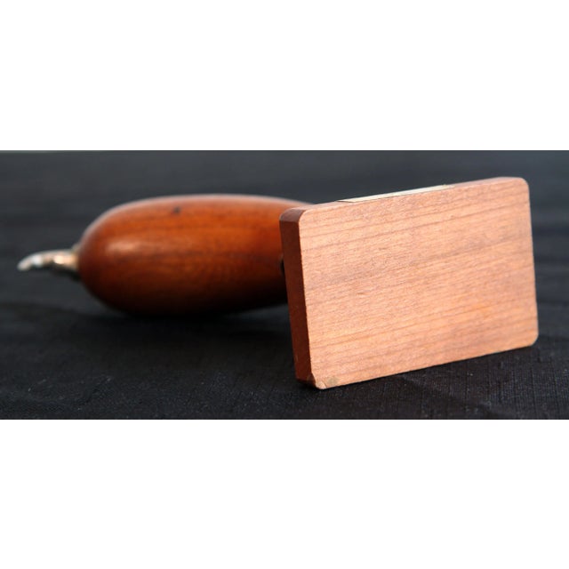 Vintage Teak Bird Bottle Opener on Stand For Sale In Providence - Image 6 of 7