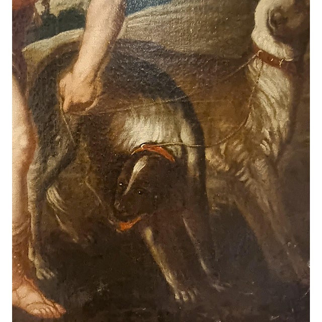17th Century Alessandro Varotari, Nude Venus, 1620, Oil Painting on Canvas, Framed For Sale - Image 5 of 17