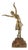 Demetre Chiparus, Vedette, Gilt Bronze For Sale