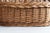 Vintage Wicker Basket, 1930s For Sale - Image 6 of 9