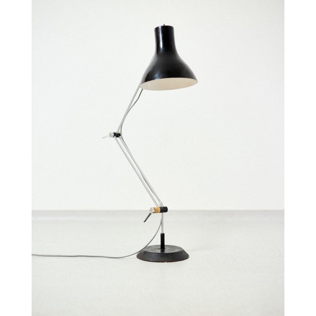 Mid-Century Modern Adjustable Lamp by Josef Hurka, 1970s For Sale - Image 3 of 5