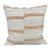 Turkish Hemp Pillow Cushion Natural Beige Yellow Pillow Cushion Cover 20"x20" For Sale