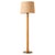 Wood Swedish Brass and Bamboo Floor Lamps attributed to Bergboms, 1970s, Set of 2 For Sale - Image 7 of 7