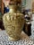 Mid-Century Modern Vintage Detailed Gold-Tone Large Vase For Sale - Image 3 of 8