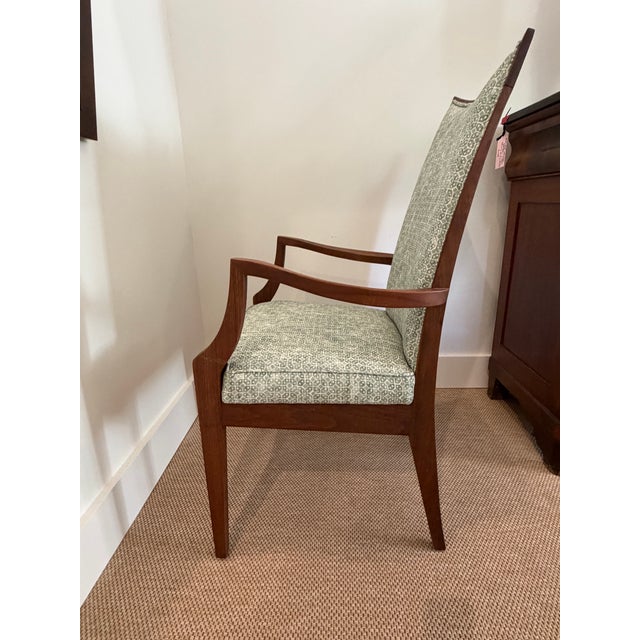 This MCM dining chair was originally part of a set - I used two chairs in a client project, reupoholster another for a...