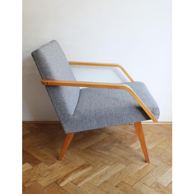 1970s Armchairs with New Fabric, 1970s, Set of 2 For Sale - Image 5 of 18